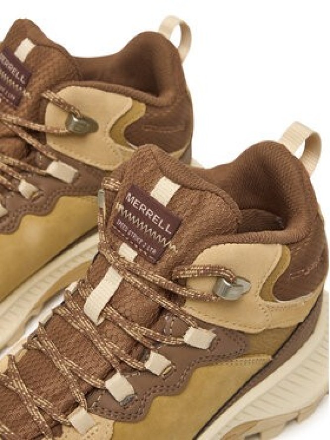 Merrell Trekkingi Speed Strike 2 Leather Mid Waterproof J038524 Żółty
