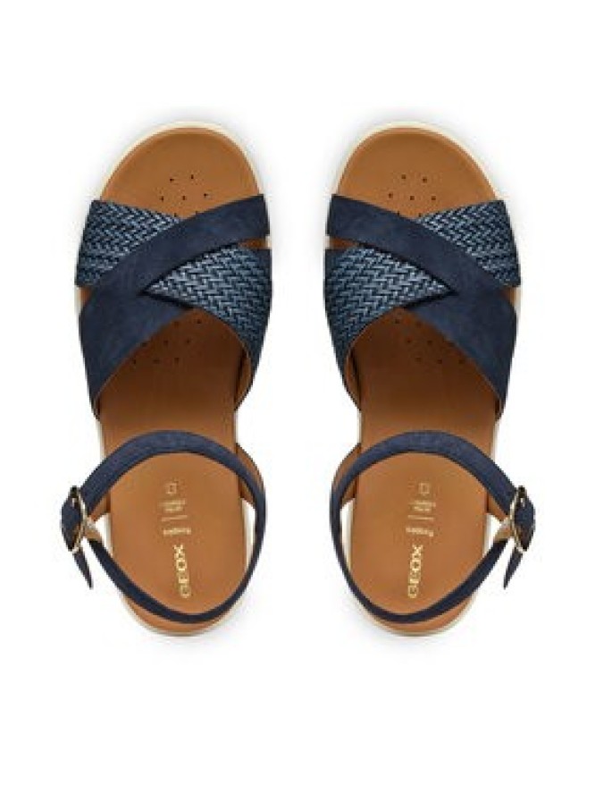 Geox Sandały D Xand 2.2S D55M1B 00022 C4002 Granatowy