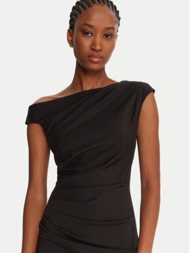 Rinascimento Sukienka koktajlowa CFC0125334003 Czarny Slim Fit