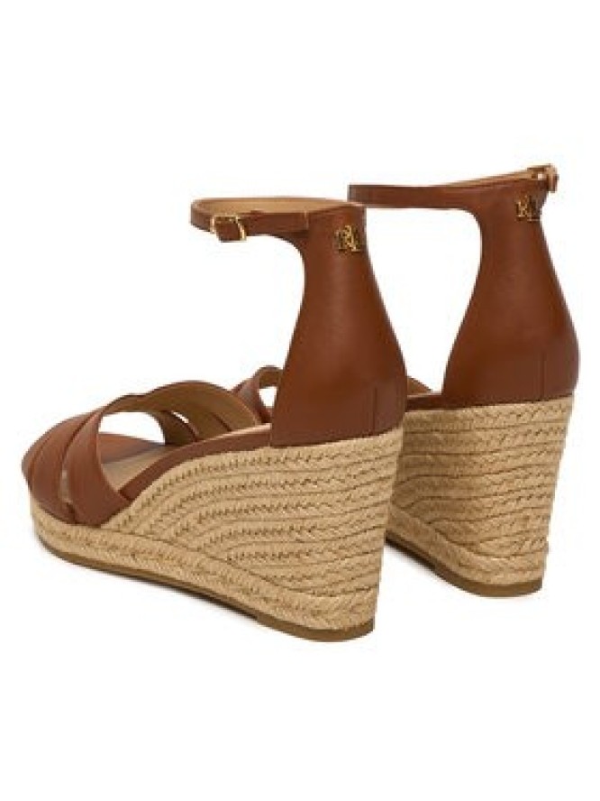 LAUREN RALPH LAUREN Espadryle Nellie 802P04433002 Brązowy