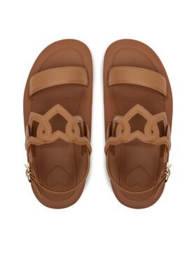 LOVE MOSCHINO Sandały JA16054I1MIA0201 Brązowy