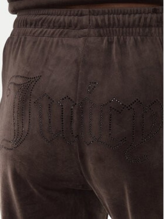 Juicy Couture Spodnie dresowe Tina JCWBJ225307 Brązowy Regular Fit