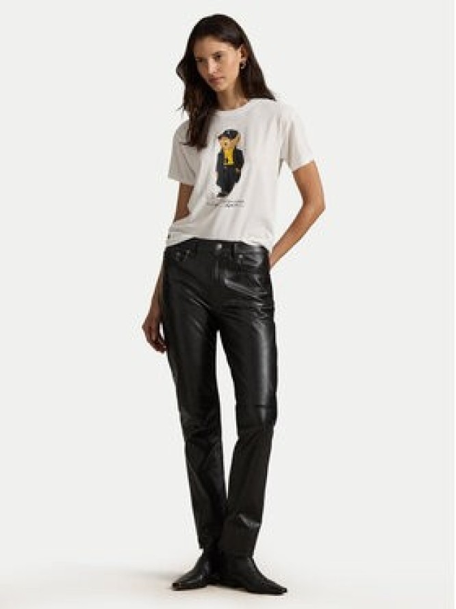 Polo Ralph Lauren T-Shirt 211A87615002 Biały Regular Fit