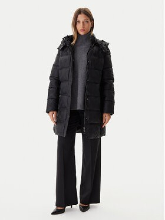 Guess Kurtka zimowa W5BL44 W2912 Czarny Regular Fit