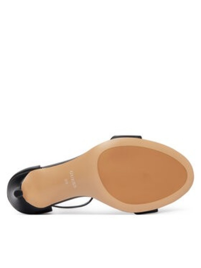 Guess Sandały FLJKAB LEA03 Czarny