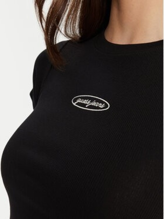 Guess Jeans T-Shirt W5YP37 KA0H1 Czarny Slim Fit