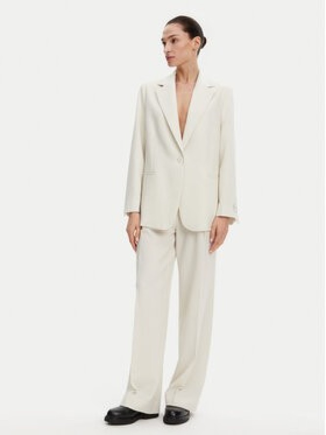 Calvin Klein Spodnie palazzo K20K208217 Beżowy Wide Leg