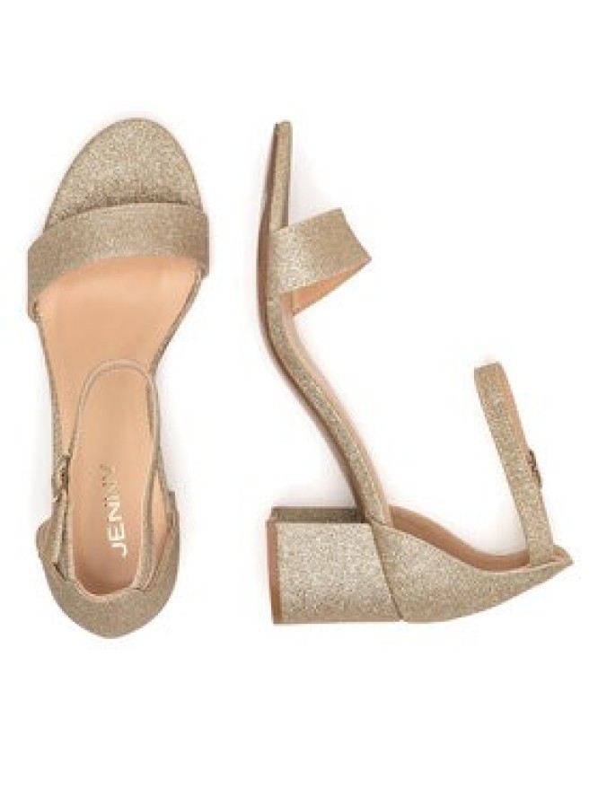 JENNY Sandały KARINE WS0730-07 Złoty