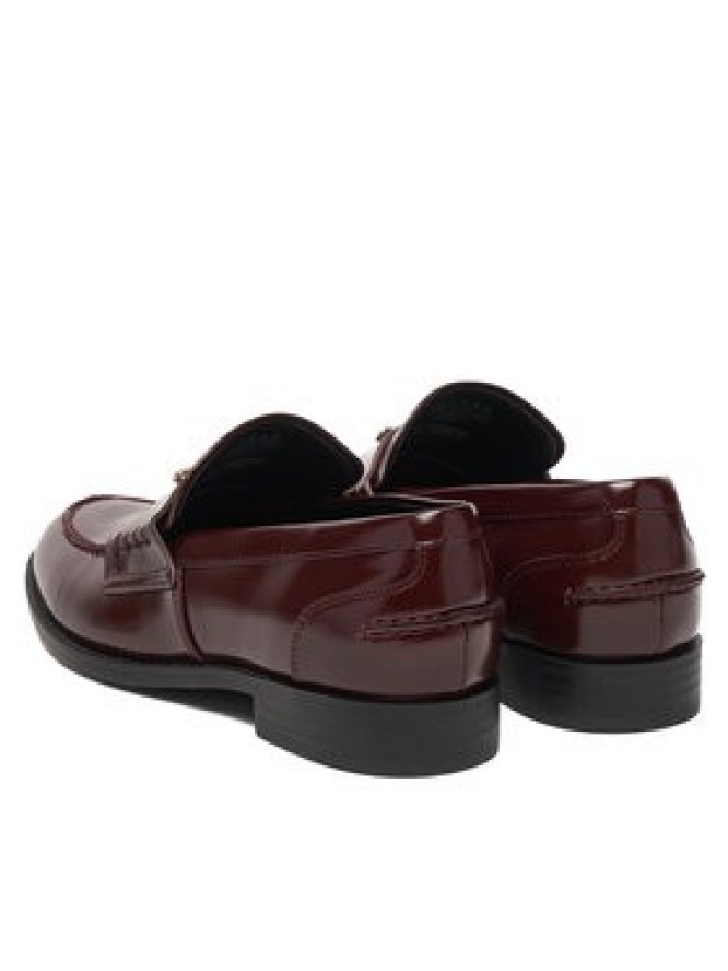 Guess Loafersy FLPBVL ELE14 Bordowy