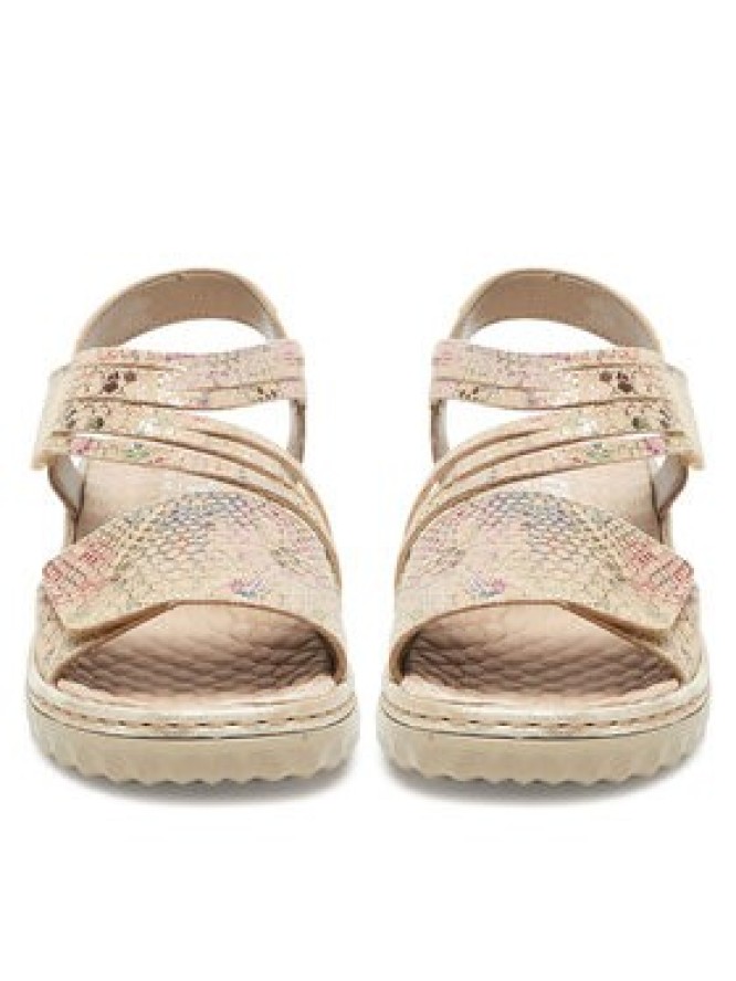 Rieker Sandały 60464-90 Beżowy