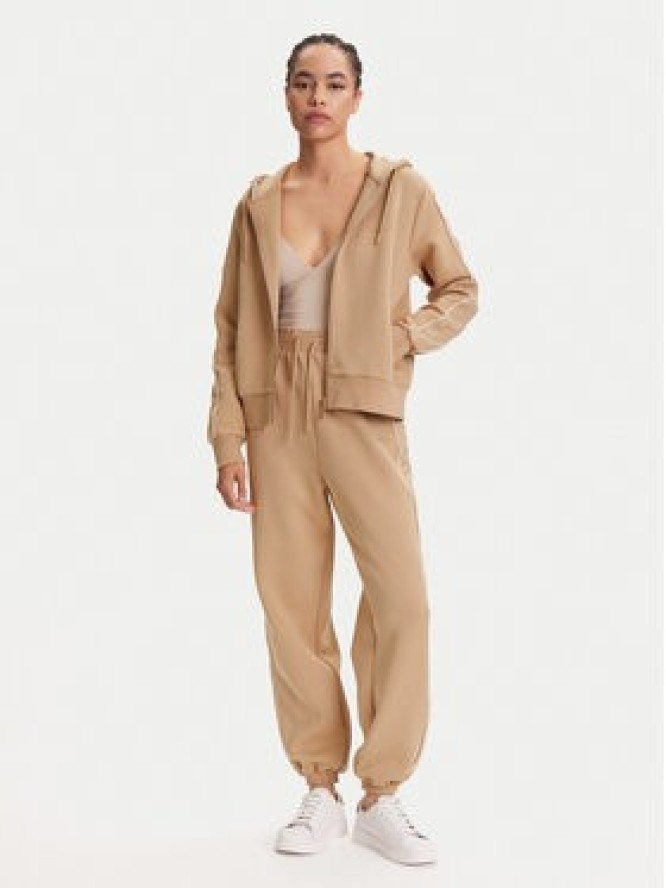Guess Bluza V5YQ00 KB3P2 Beżowy Regular Fit