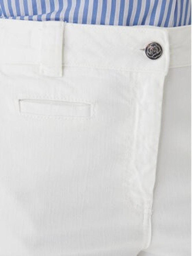 Marella Jeansy Esodo 2613131034 Biały Flare Fit