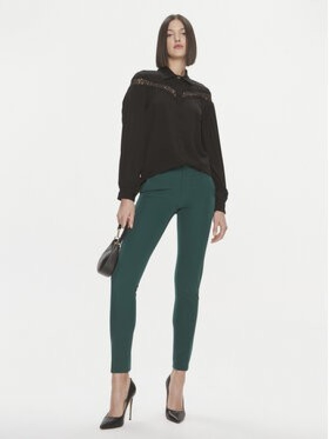 Liu Jo Spodnie materiałowe MF3229 T7896 Zielony Regular Fit