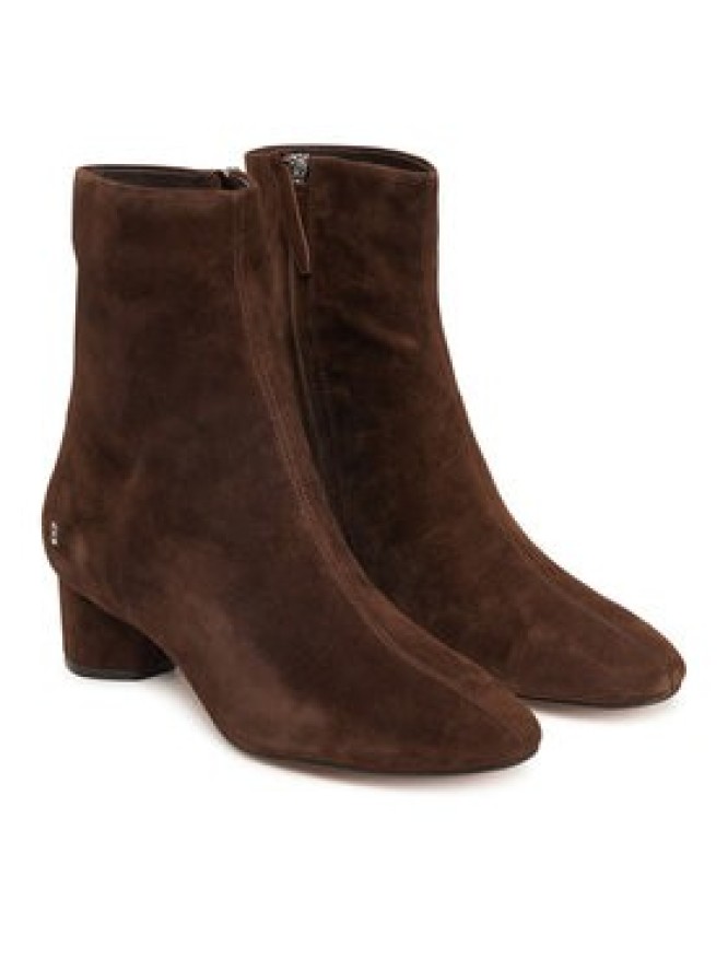 Nokwol Botki Alyssa Brązowy