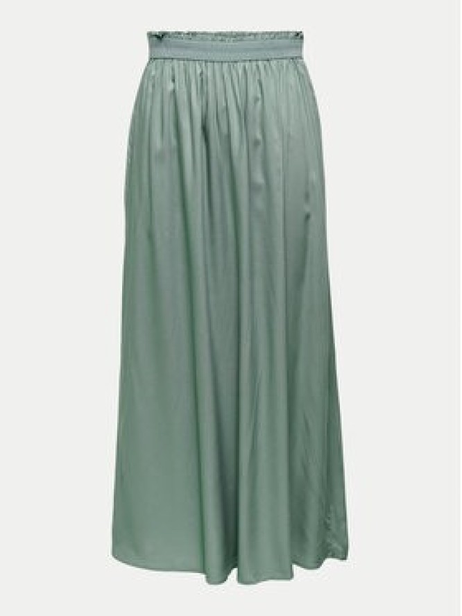ONLY Spódnica maxi Venedig 15164606 Zielony Regular Fit