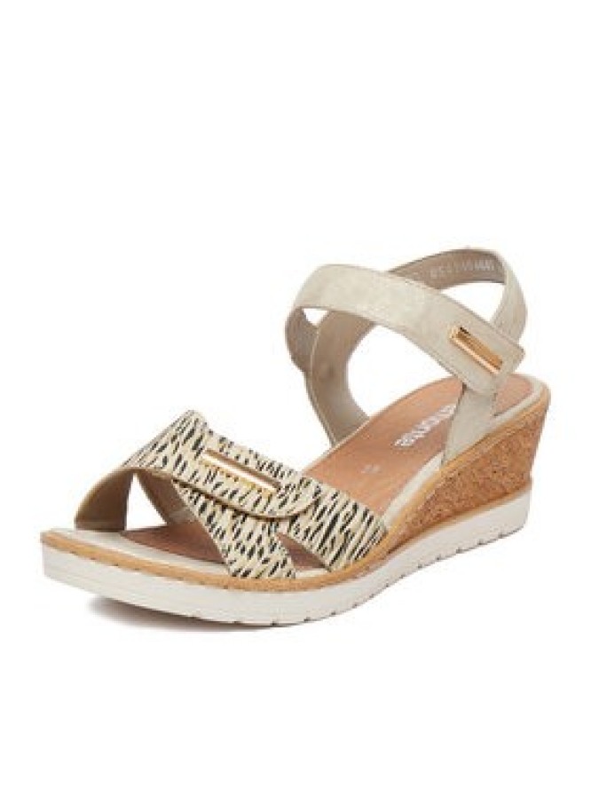 Remonte Sandały CEO-R6266-90 Złoty