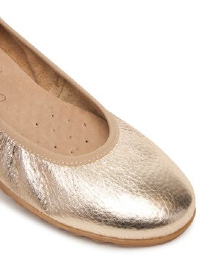 Caprice Baleriny 9-22161-44 Złoty