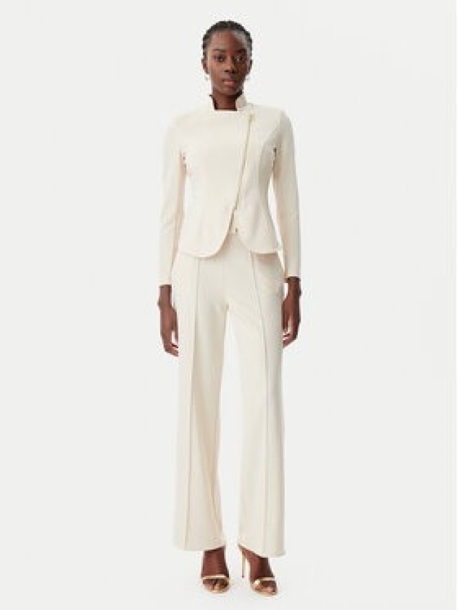 Rinascimento Spodnie materiałowe CFC0122936003 Beżowy Regular Fit