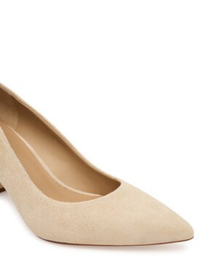 LAUREN RALPH LAUREN Czółenka Kingad 802967743003 Beżowy