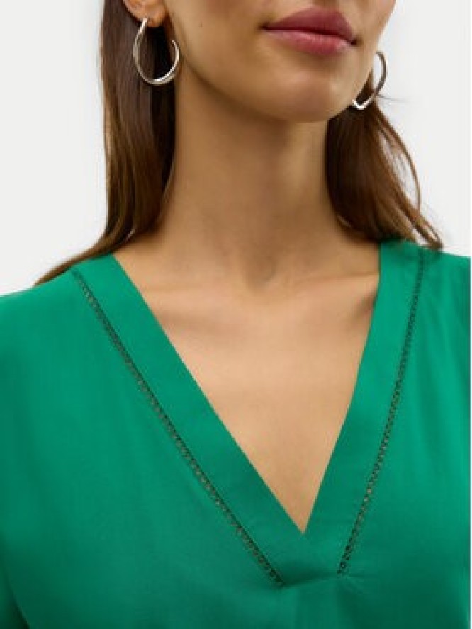 Vero Moda Bluzka Bella 10327551 Zielony Regular Fit