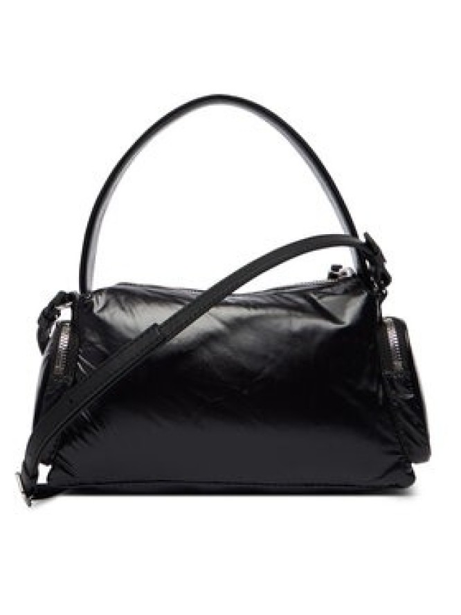 Calvin Klein Torebka Pocket Shiny Nylon Small Bag LV04F3405G Czarny