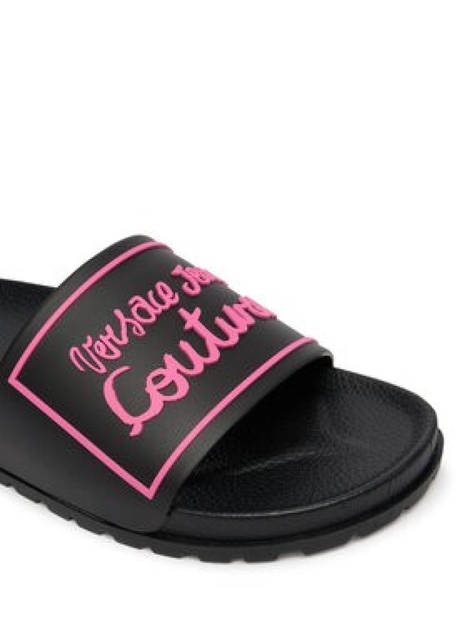 Versace Jeans Couture Klapki 80VA3SQ2 71352 899 Czarny