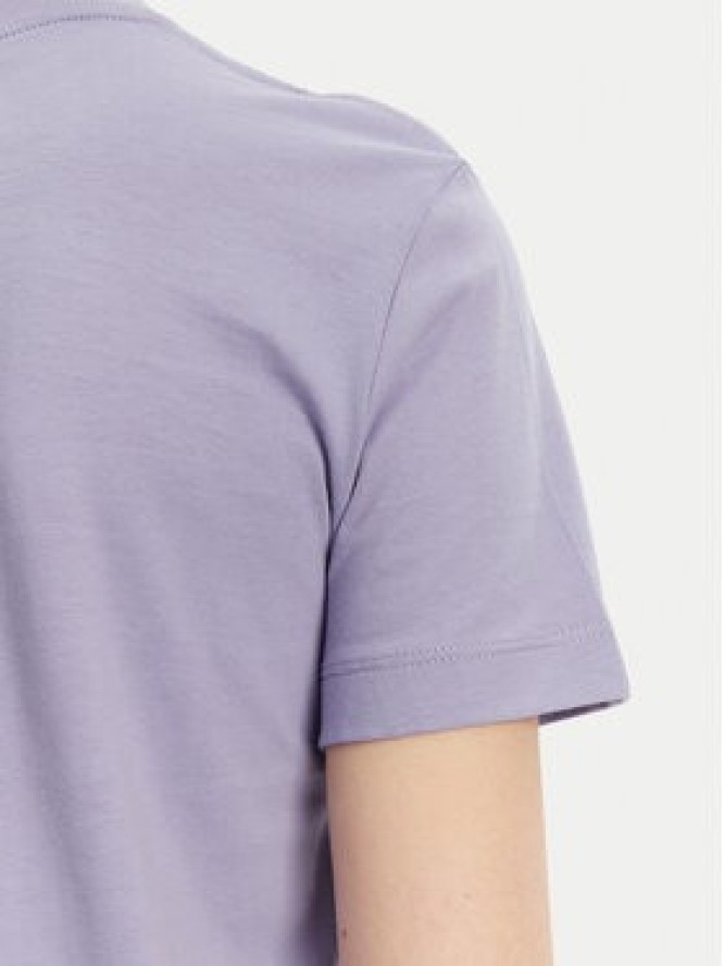 Calvin Klein Jeans T-Shirt Shadow Graphic J20J225545 Fioletowy Regular Fit