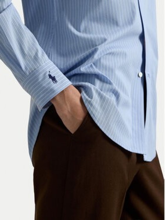 Polo Ralph Lauren Koszula 211941509500 Błękitny Slim Fit
