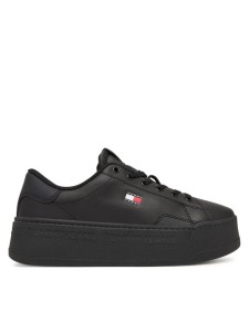 Tommy Jeans Sneakersy Platform Logo Sneaker EN0EN02961 Czarny