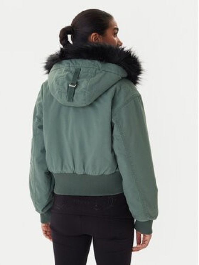 Juicy Couture Kurtka bomber JCOIJ225553 Zielony Regular Fit