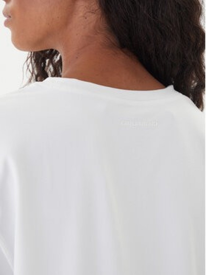 Girlfriend Collective T-Shirt Reset 3039 Biały Relaxed Fit