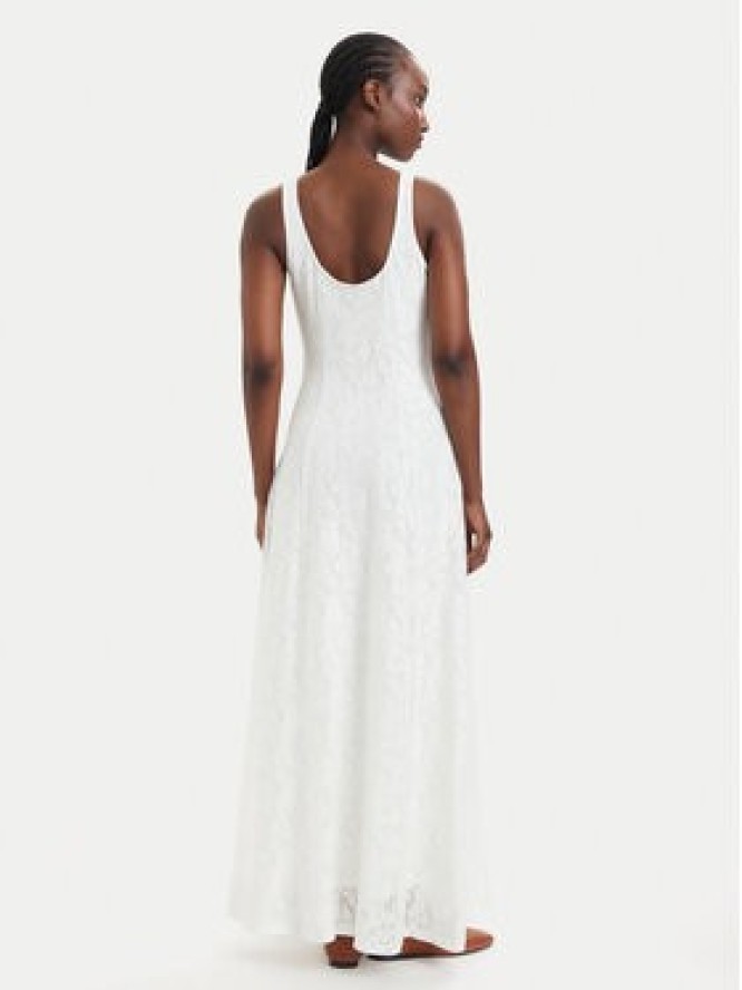 Vero Moda Sukienka koktajlowa Salina 10356493 Biały Regular Fit