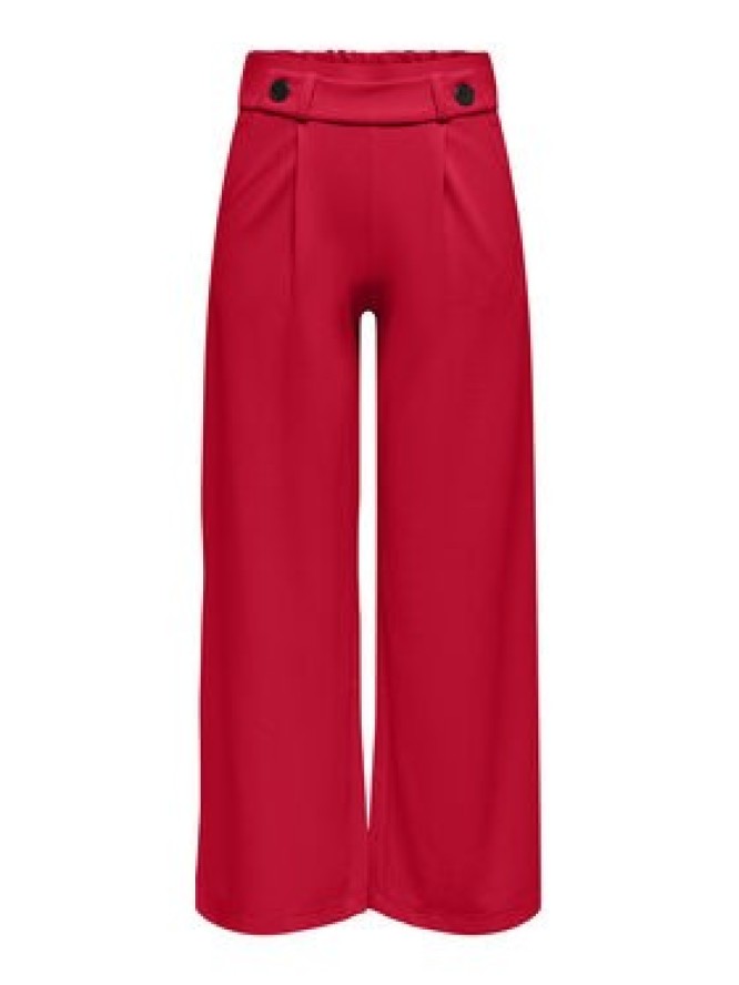 JDY Spodnie materiałowe Geggo 15208430 Czerwony Wide Leg