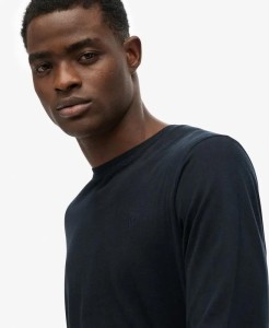 superdry Classic Essential Top z bawełny organicznej – luźny fason