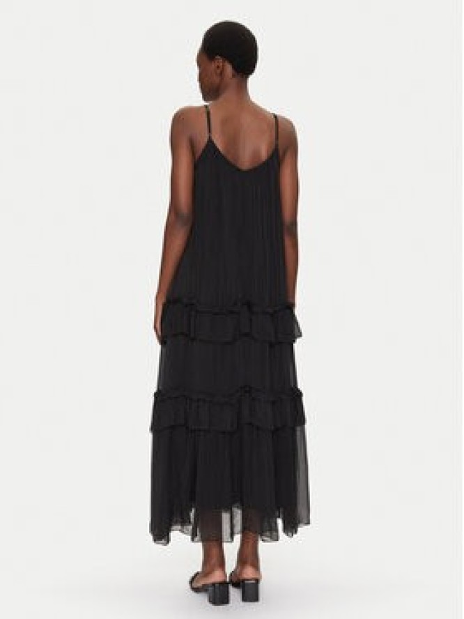 Dixie Sukienka letnia A207W018A Czarny Regular Fit