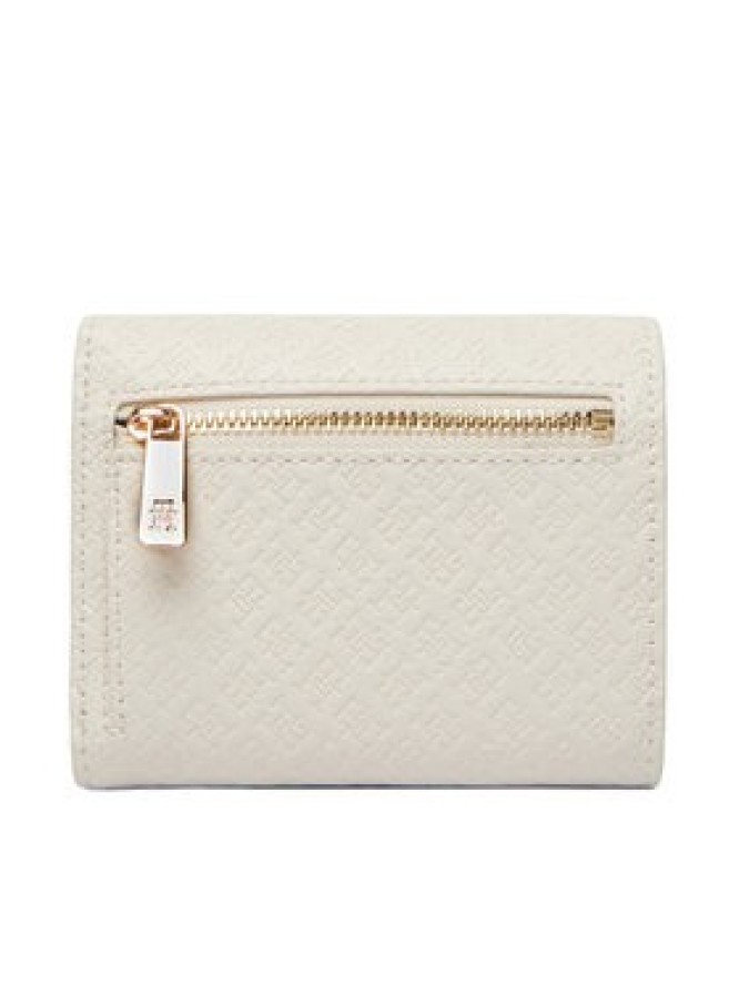 Tommy Hilfiger Portfel Th Icon Trifold Mono AW0AW18484 Beżowy