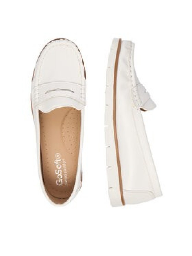 Go Soft Mokasyny CEO-WSS21728-01 Biały