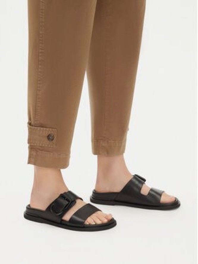 Badura Klapki FLOWER-LT778-93 Czarny