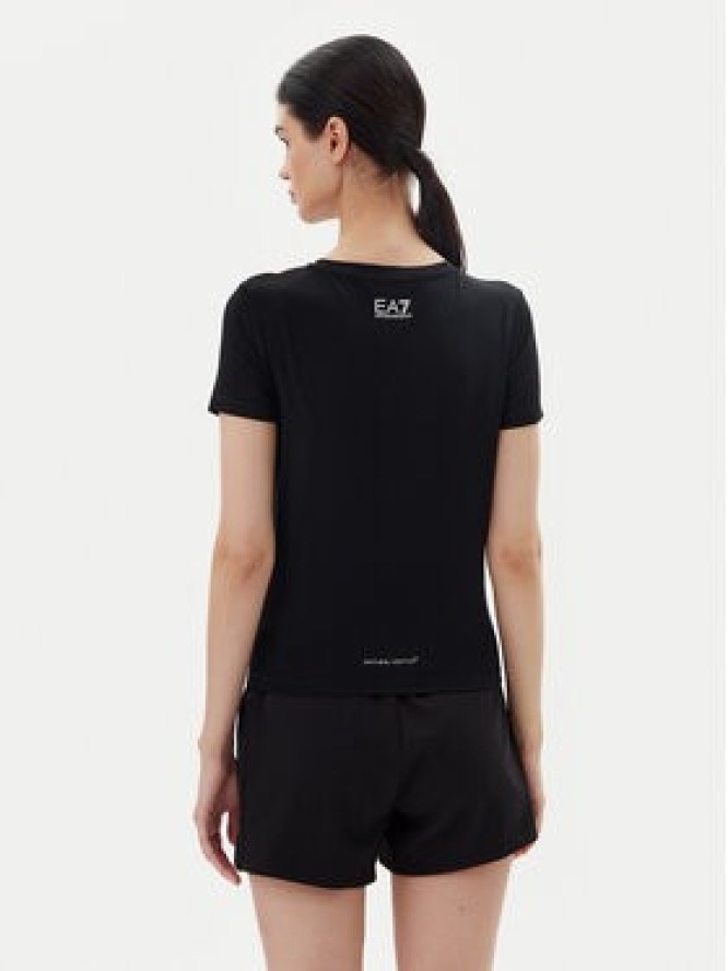 EA7 Emporio Armani T-Shirt 7W000274 AF12945 UC001 Czarny Slim Fit