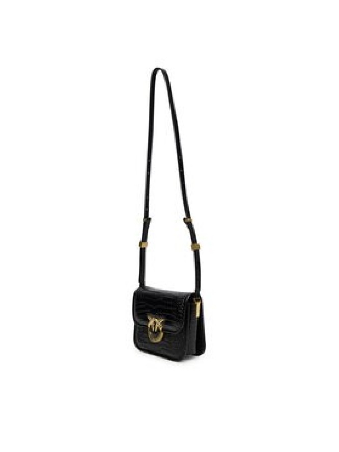 PINKO Torebka Love Box Bag Fl Mini AI 25-26 PLTT 104297 A2OH Czarny