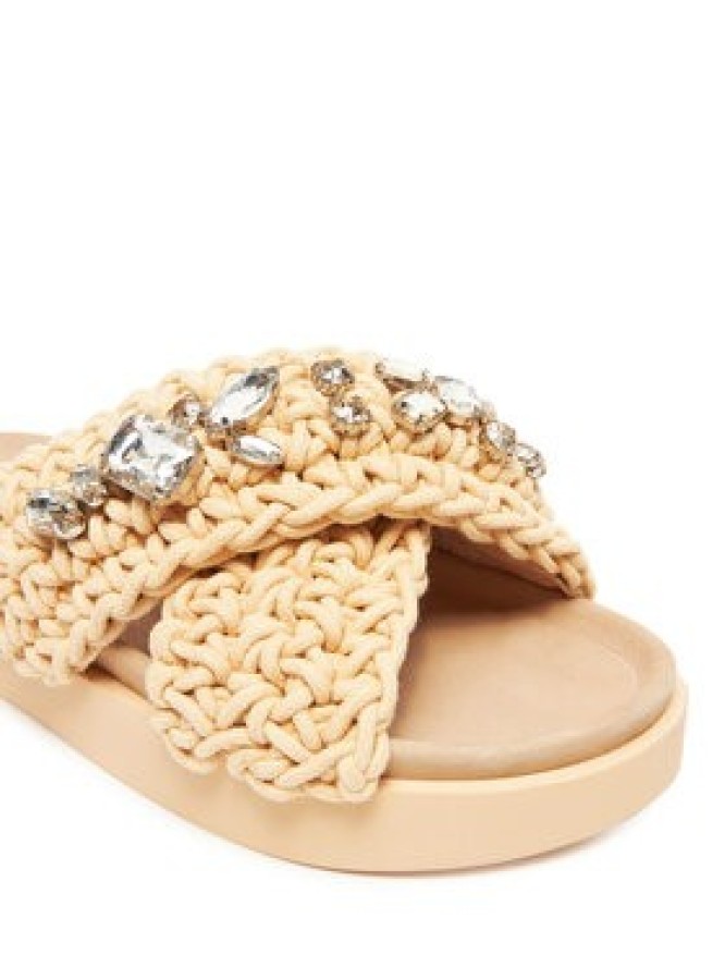 Inuikii Klapki Woven Stones 70104-106 Beżowy