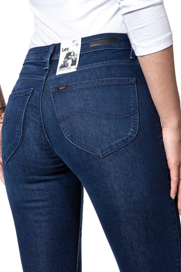 SPODNIE DAMSKIE LEE SCARLETT HIGH VQ L626RIVQ 112114334