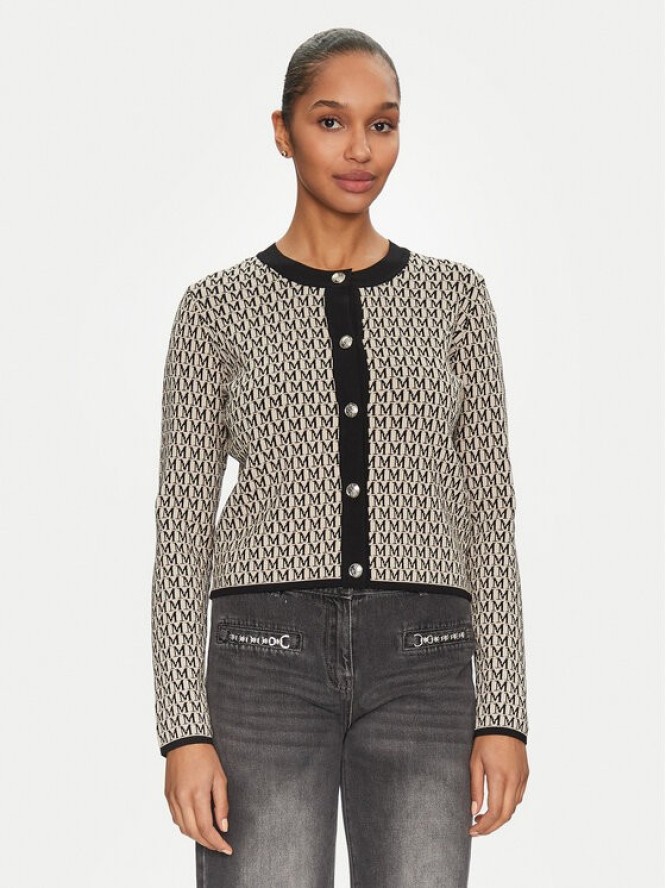 Morgan Kardigan 251-MESTA Czarny Regular Fit