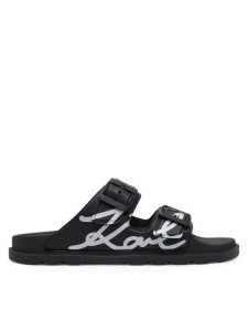 KARL LAGERFELD Klapki Kondo Tred KL80972 Czarny