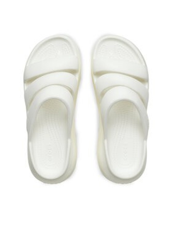 Crocs Klapki Mega Crush Triple Strap 209842 Écru