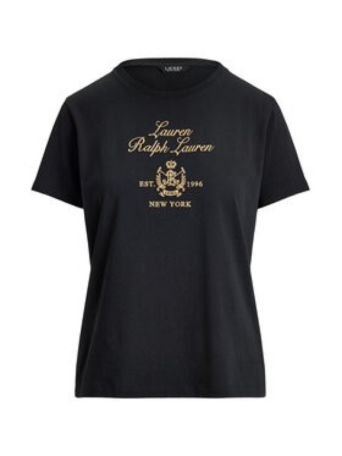 LAUREN RALPH LAUREN T-Shirt 200P13943001 Czarny Regular Fit