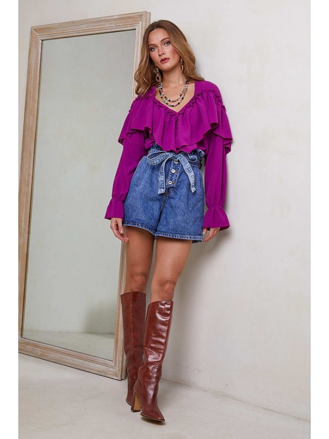 Joséfine Bluzka w kolorze fioletowym rozmiar: S
