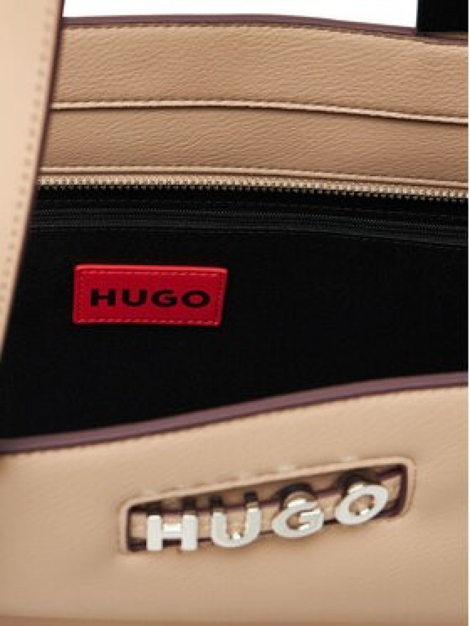 HUGO Torebka 50541884 Beżowy