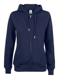 clique Premium OC Hoody Full Zip Women z bawełny organicznej