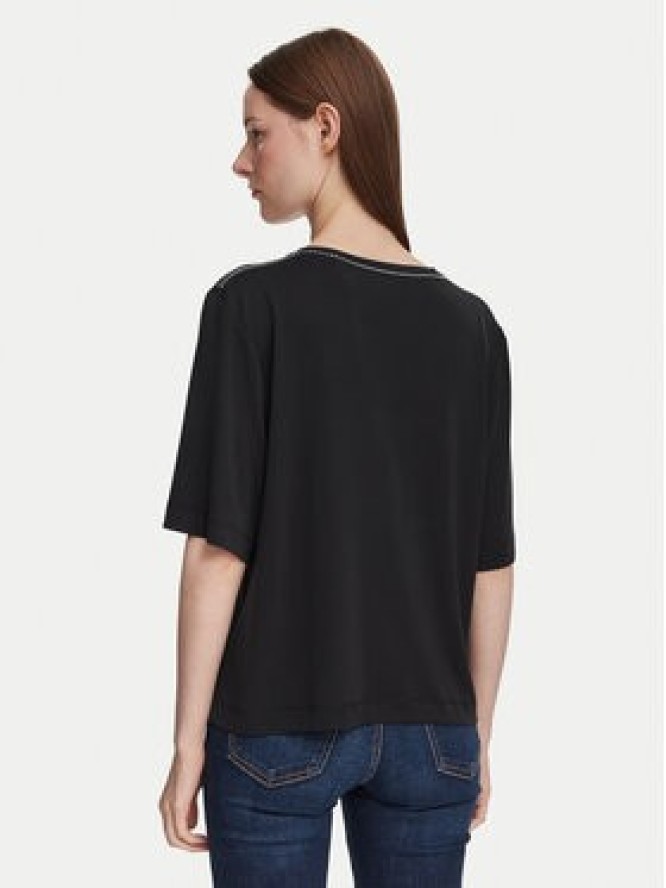 Guess T-Shirt W6YP58 K5233 Czarny Relaxed Fit